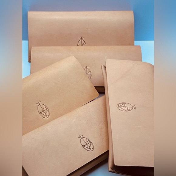 Jacques Marie Mage Italian Handcrafted Leather Case 100% Authentic-CASE ONLY - Picture 4 of 8